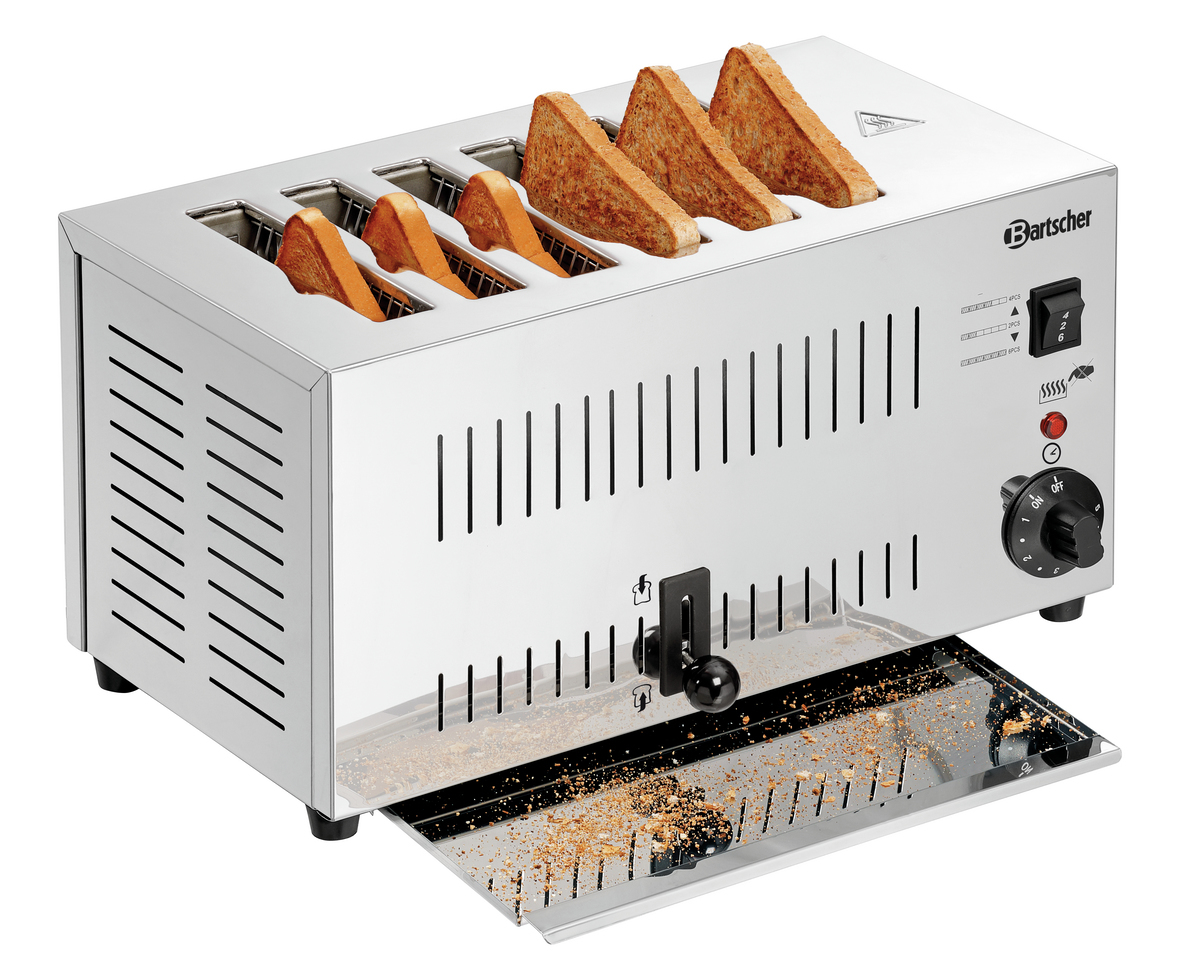Toaster für 6 Toastscheiben TS60