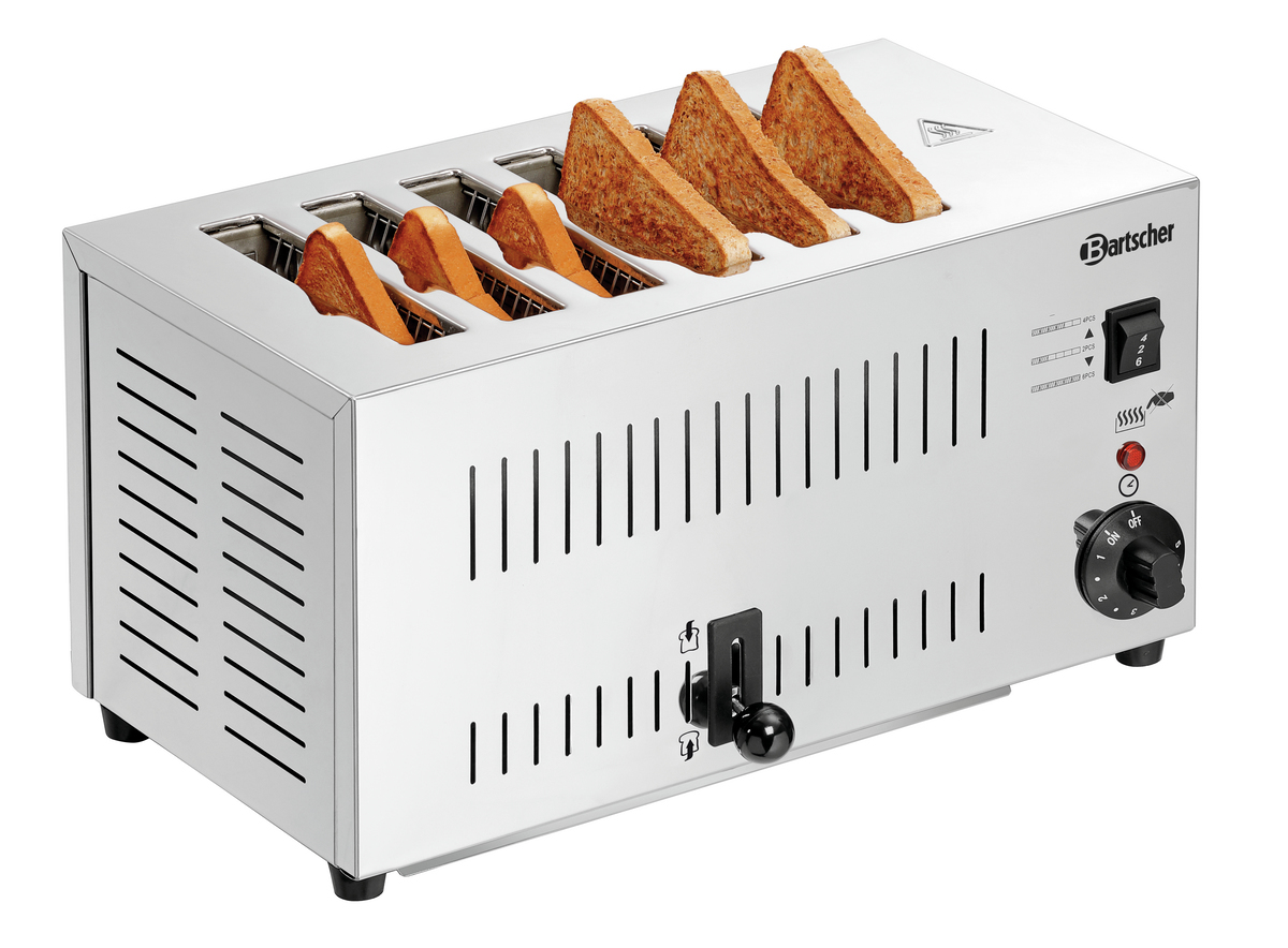 Toaster für 6 Toastscheiben TS60