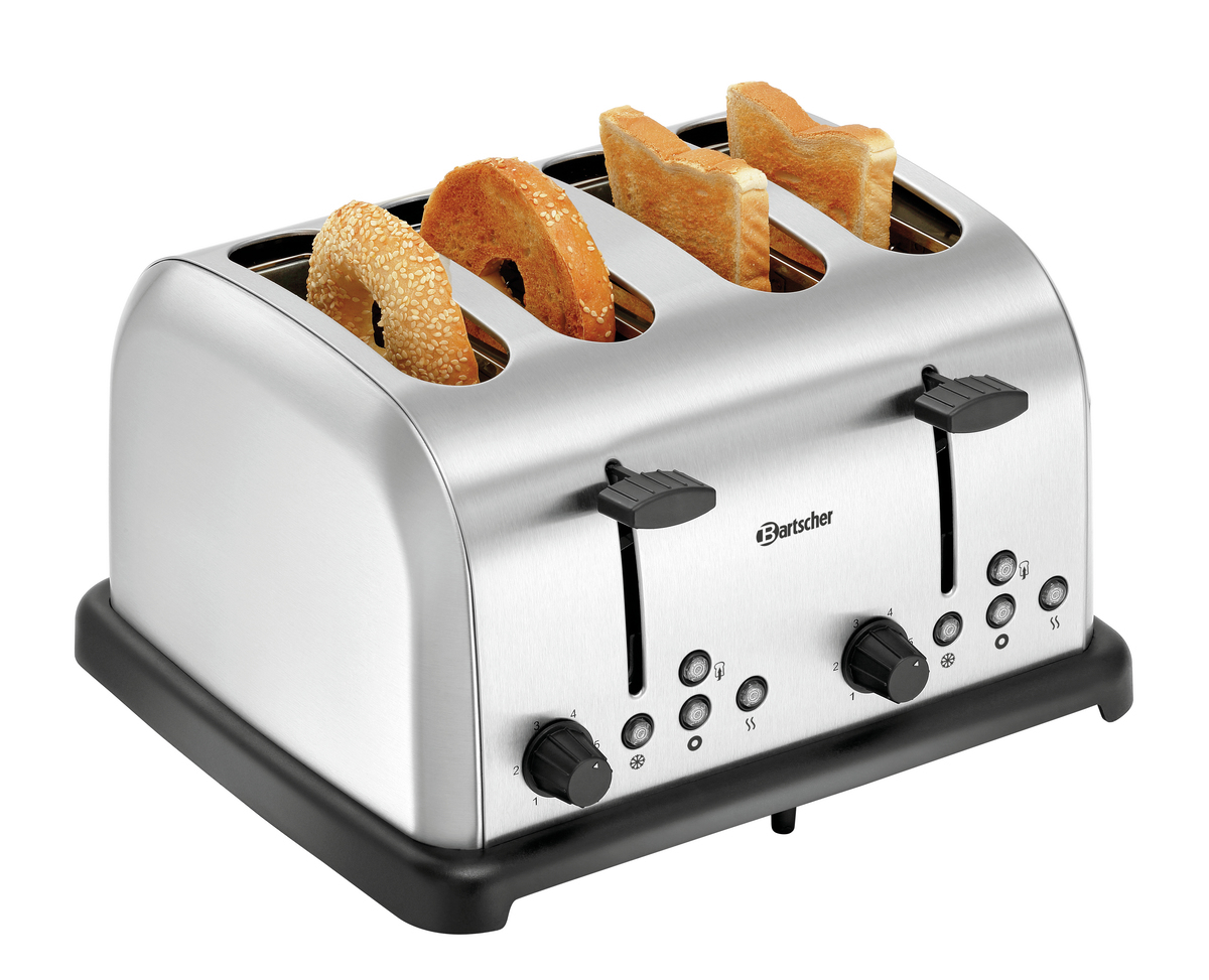 Toaster für 4 Toastscheiben TBRB40